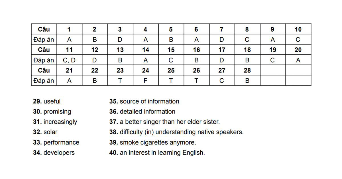 Hướng dẫn chữa Đề tham khảo tiếng anh 2025, phân tích chi tiết và chiến lược Ôn tập hiệu quả