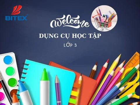 Đồ cần sử dụng học tập lớp  có những gì