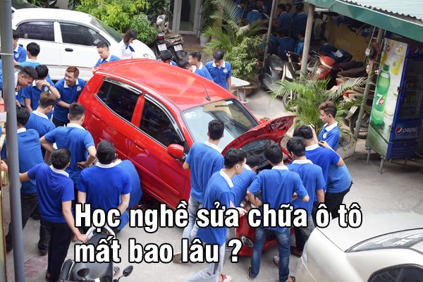 Thời gian học nghề sửa chữa ô tô, lộ trình và lựa chọn phù hợp