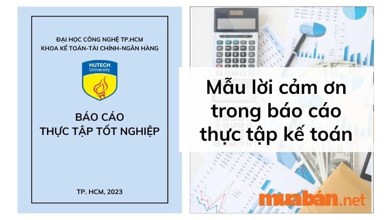 Cách viết lời cảm ơn trong report thực tập ý nghĩa chuyên nghiệp