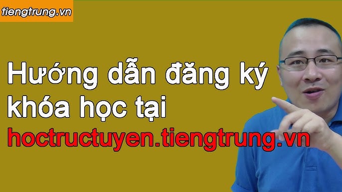 Hướng dẫn đăng ký và mua khóa huấn luyện và đào tạo tiếng trung online tại tiengtrungvn