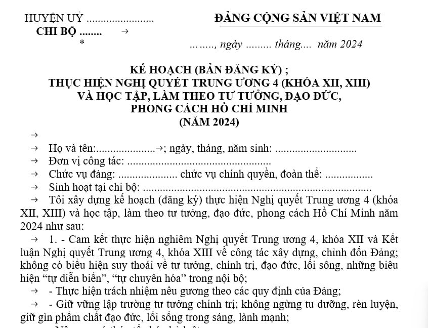 Hướng dẫn phương pháp lập chiến lược học tập và tuân theo tư tưởng đạo đức phong thái  hồ chí minh năm